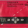 Rover p6 2000 instruction manual (complete)